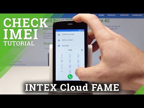 How to Locate IMEI Number in INTEX Cloud Flame 4G - IMEI Number & Serial Number