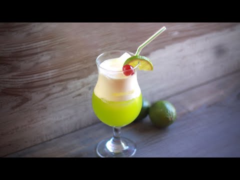 Midori Cocktail  🍹  Midori Splice St Patricks Day Cocktail Drink