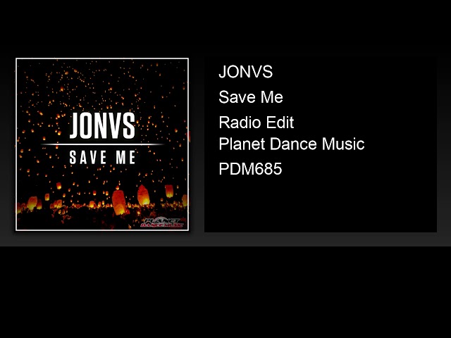 Jonvs - Save Me (Radio Edit)