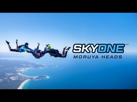 SKYONE Moruya Heads - Skydive over the ocean from 15,000 feet