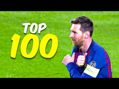 TOP 100 MOST IMPRESSIVE Goals and Dribbles by Lionel Messi 🔥
