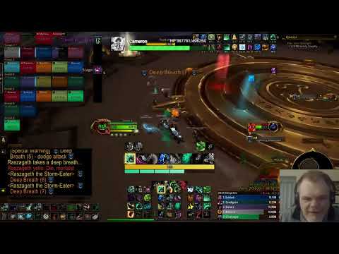 DSK vs Raszageth the Storm Eater Normal VotI WindWalker PoV