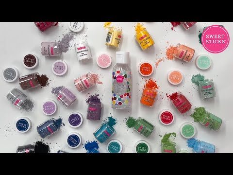 The Amazing Paint Powders from Sweetsticks Australia are now available in Canada at Kitchen Jukebox
