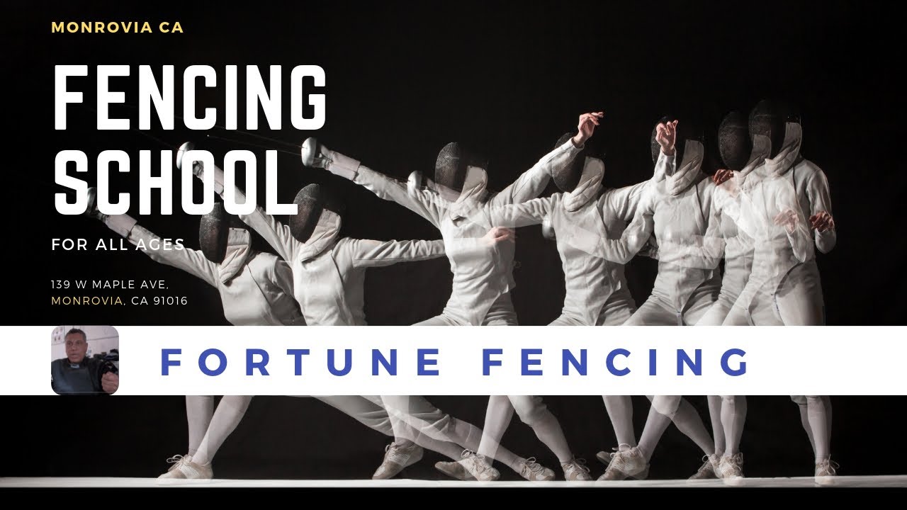 Fencing Classes Near Me In Monrovia - Fencing Lessons In San Gabriel Valley - Fortune Fencing Club