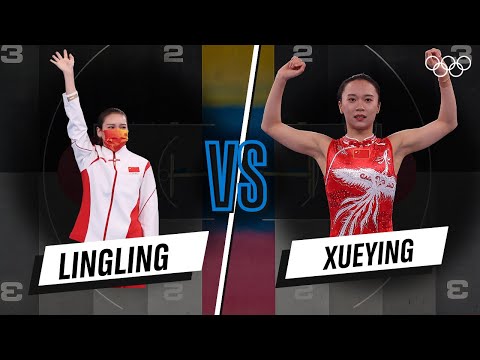 Liu Lingling 🆚 Zhu Xueying - Women's Trampoline Tokyo 2020 | Head-to-head