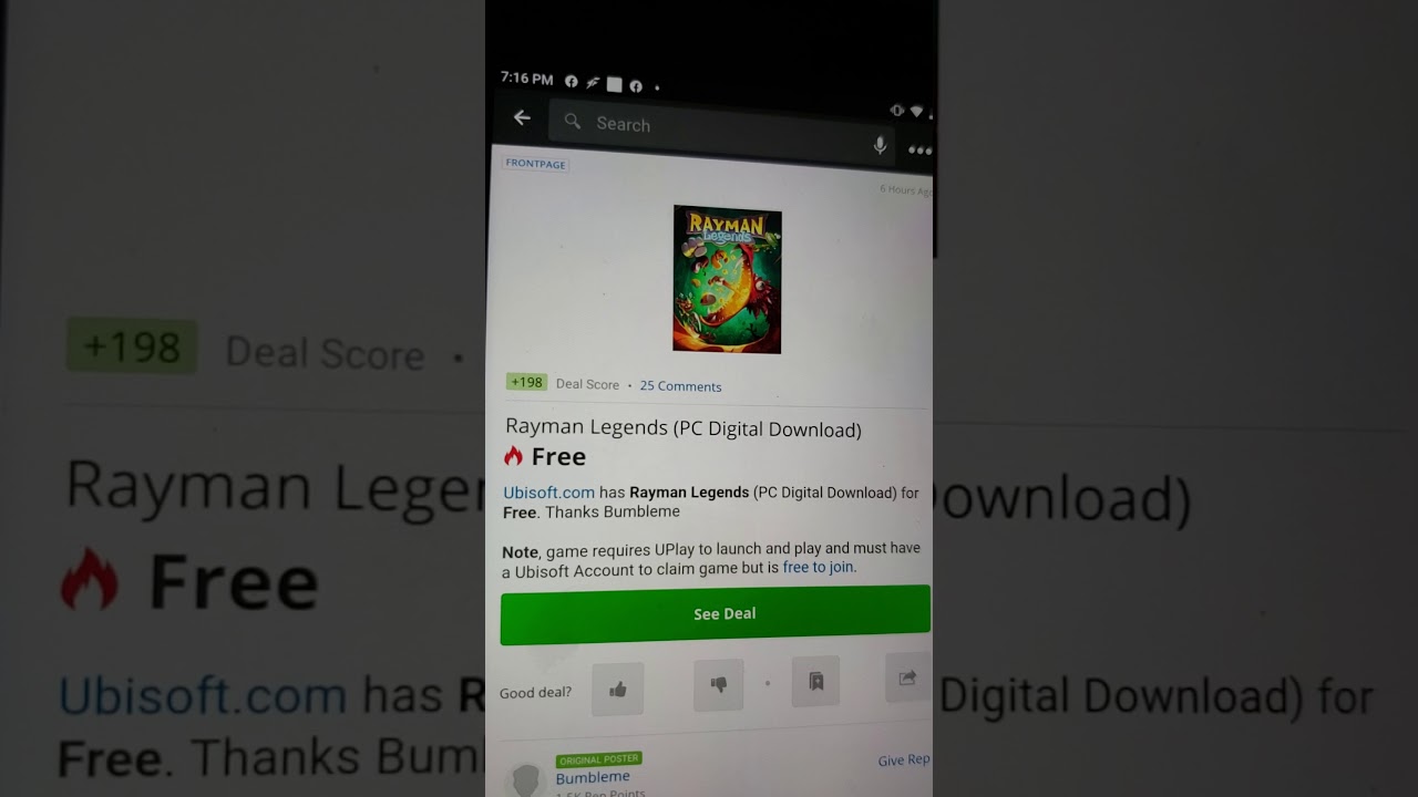 How to get rayman legends for FREE