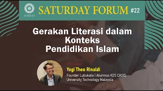 Download lagu INSAF #22 The Literacy Movement in the Context of Islamic Education - Yogi Theo Rinaldi, M Phil (... mp3