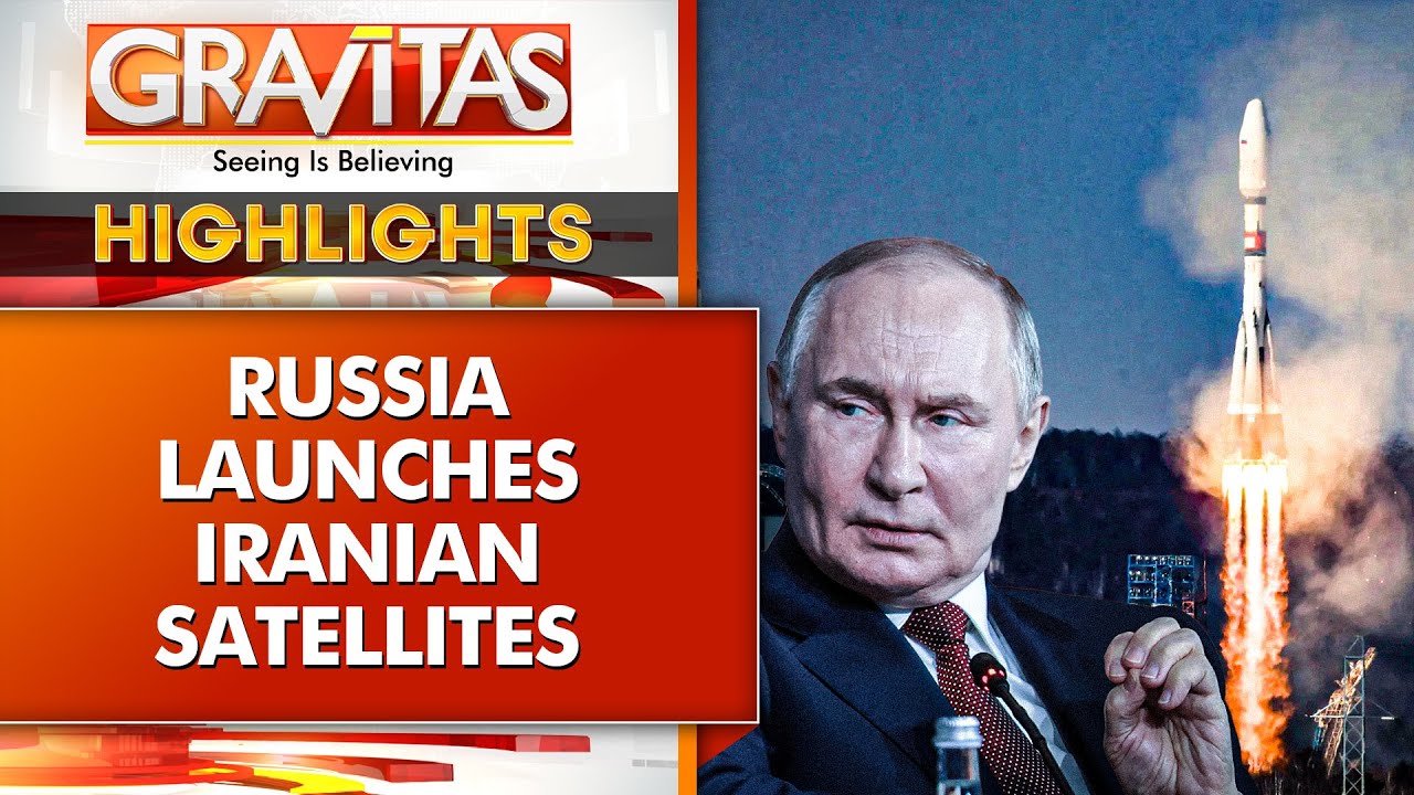 Russia Sends Iranian Satellites Into Orbit Ahead Of Netanyahu's U.S. Visit | GRAVITAS HIGHLIGHTS