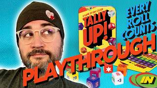 Tally Up! Playthrough - Push Your Luck Dice Game! (w/ 5 players)