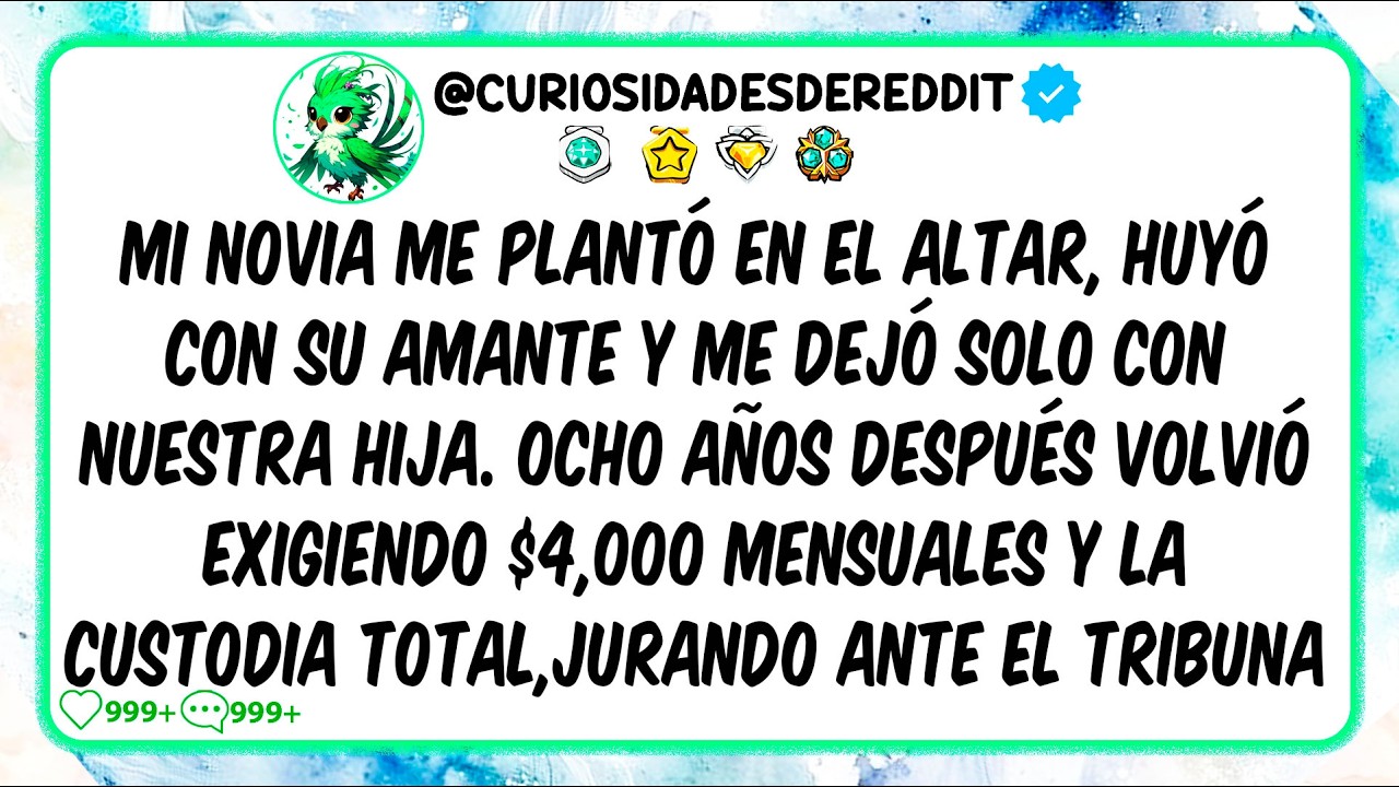 Mi novia me plantó en el altar, huyó con su amante y me dejó solo con nuestra hija. 8 años después