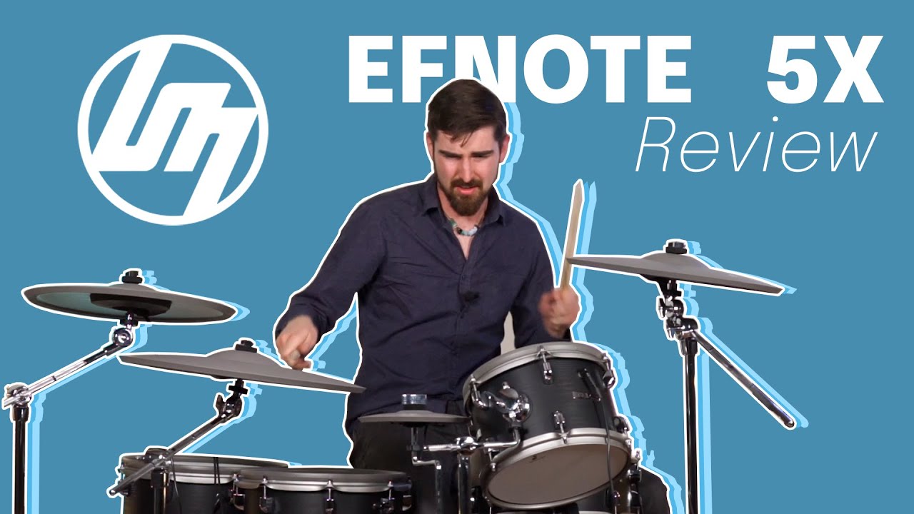 EFNOTE EST-5X Electronic Drum Kit w/ A+C+E Pack