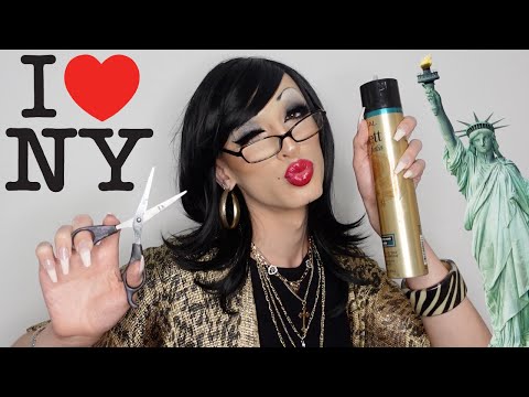 ASMR Italian Mama Cuts Your Hair *NYC ACCENT*