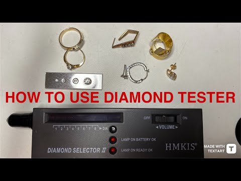 SHOCKING RESULTS How to use a diamond tester