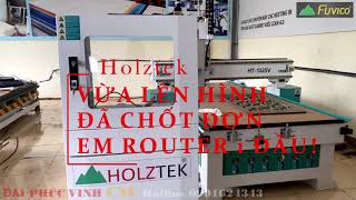 Chốt đơn em router một đầu Holztek HT-1325V cho quý khách Thủ Đô ngày cuối năm!