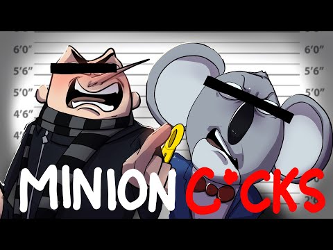 Illumination voice actors cursing but its the actual characters (an animation)