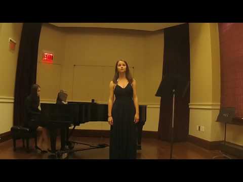 "To Wine and Beauty", R. Quilter, Rosalie Toupin (mezzo-soprano)