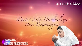 Dato Siti Nurhaliza ~Hari Kemenangan ~Lirik