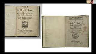 Literature’s Material Forms – mini lecture and Q&A by Professor Adam Smyth