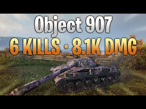 Object 907 - Farming Simulator (6 Kills - 8.1k Dmg)