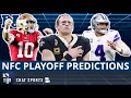 NFL Playoffs Predictions: 2020 NFC Playoff Projections Before Training Camp NFL Playoffs Predictions: 2020 NFC Playoff Projections Before Training Camp