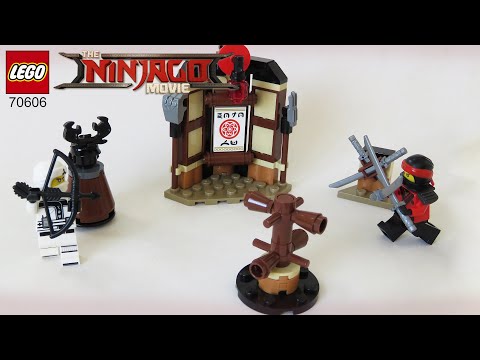 LEGO NINJAGO MOVIE - Spinjitzu Training (Set 70606 Speed Build Instructions)
