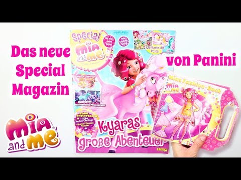 Mia and me  - Magazin -  das neue Special von Panini