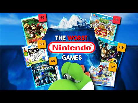 Breaking Down the Bad Nintendo Games Iceberg (Explained)