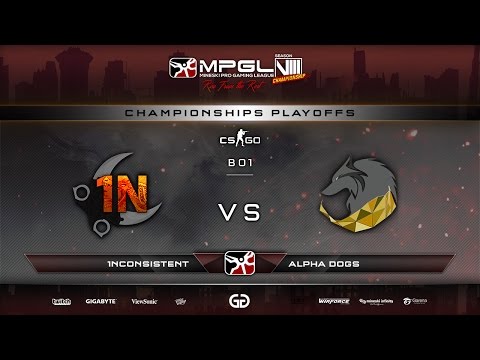 1nconsistent vs Alpha Dogs | MPGL8 Championship CS:GO - Bo1