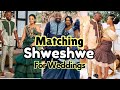 Beautiful Matching Shweshwe Dresses For Weddings South Africa Traditional Attire Sotho Makoti Zulu