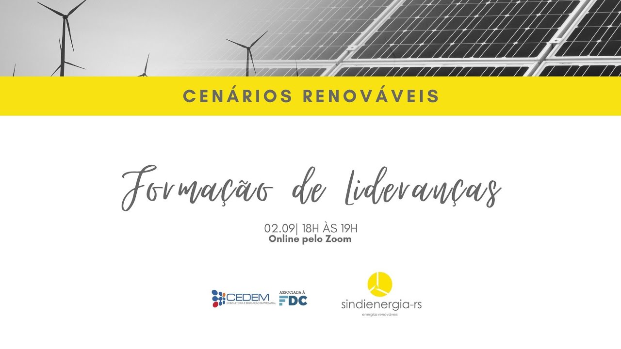 Cenários Renováveis: Formação de Lideranças