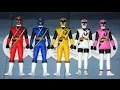Review Shuriken Sentai Ninninger Sentai Hero Vinyl Figures Set Red Blue Yellow White Pink