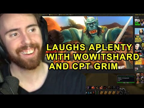 ASMONGOLD REACTS TO MACHINIMA VIDEOS BY CAPTAIN GRIM AND WOWITSHARD