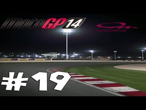 MotoGP 14 - Career Mode Walkthrough Part 19 - Qatar GP - Beginn of Season 2 - Gameplay [ HD ]