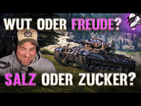 Wut oder Freude? Salz oder Zucker? [World of Tanks - Gameplay - Deutsch]