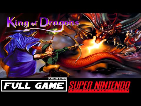 The King of Dragons [SNES] Gameplay Walkthrough FULL GAME [4K60ᶠᵖˢ🔴]