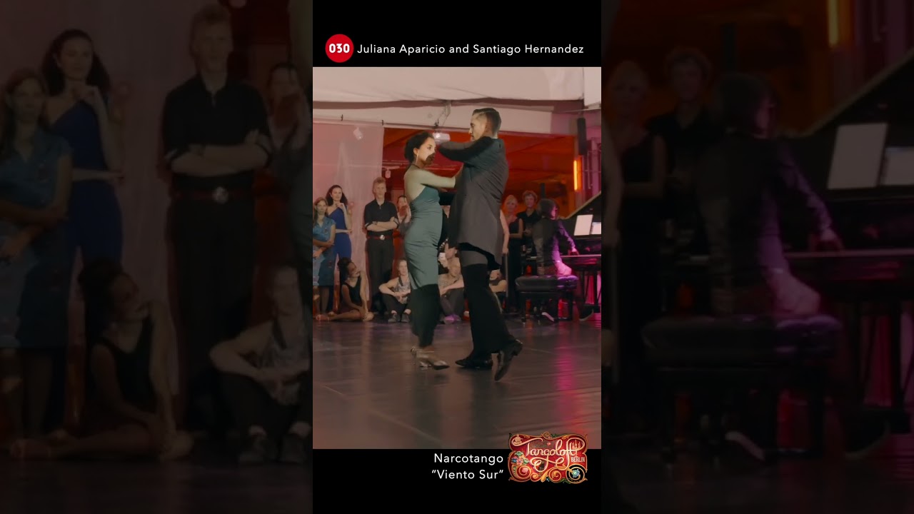 Juliana Aparicio and Santiago Hernandez – Viento Sur #tangoloft #narcotango #030tango #tango