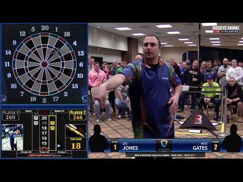 Indiana State Darts - Masters Singles Semi-Final - Jones vs Gates
