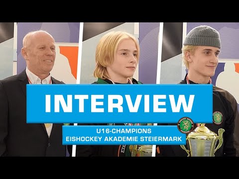 #U16: Iztok Petelin, Maximilian Schwarz und Killian Quas (EAS) im Interview / 21.03.21