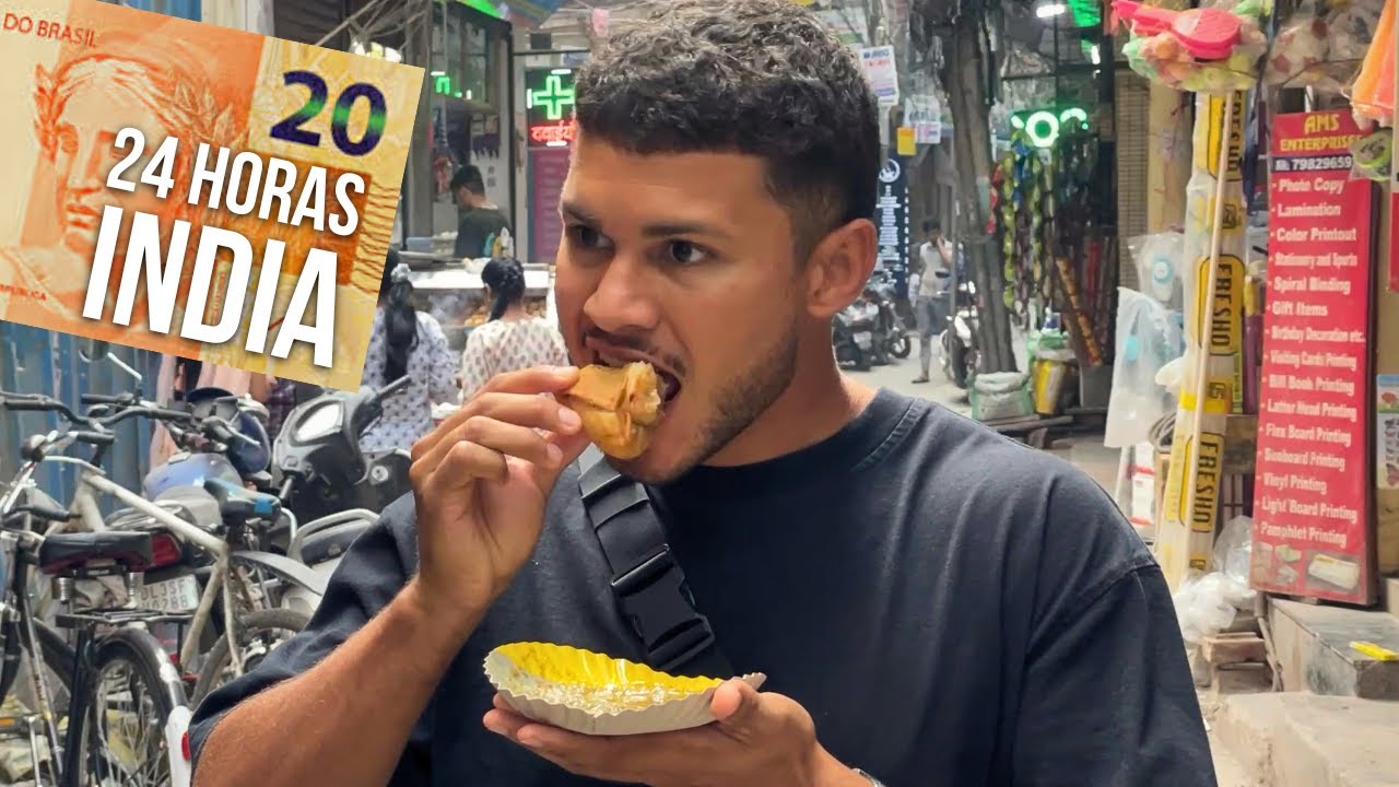 SOBREVIVENDO NA ÍNDIA COM 21,95R$ 🇮🇳