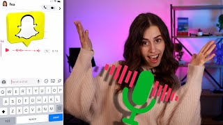 How to Send Voice Message on Snapchat