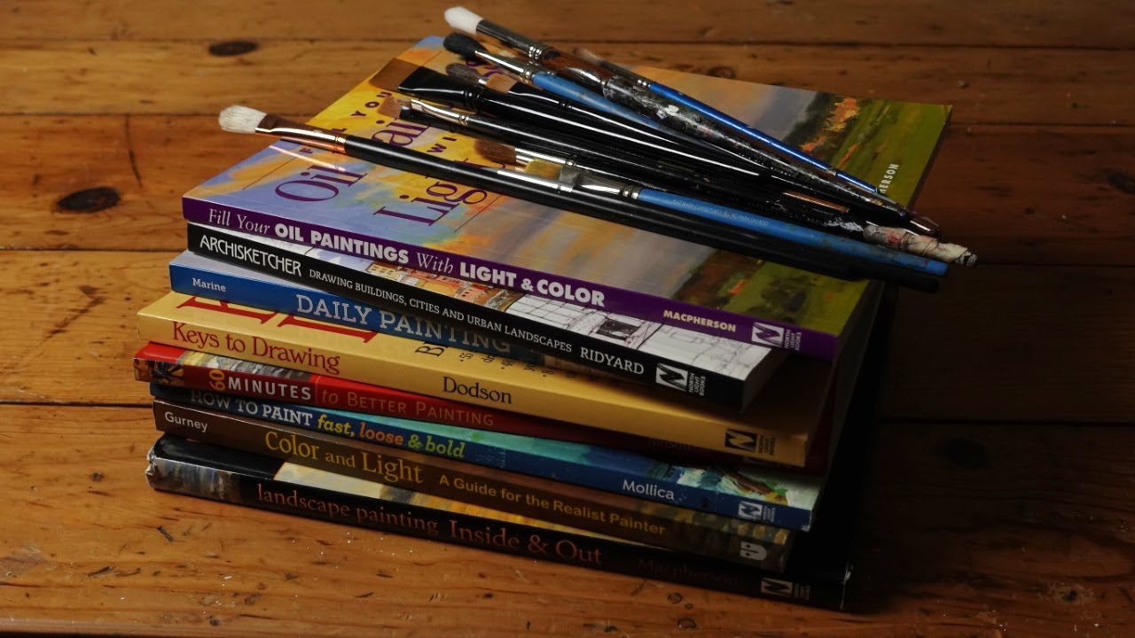 My Favorite Art Instruction Books 📙