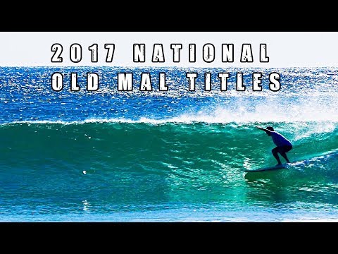 2017 National Old Mal Titles - Okanui  Division (timber board with single fin)