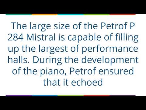 Petrof P 284 Mistral