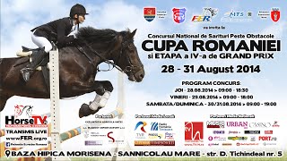 preview picture of video 'CUPA ROMANIEI 2014 / Etapa a IV-a de GRAND PRIX | 28-31 August 2014 (promo HorseTV)'