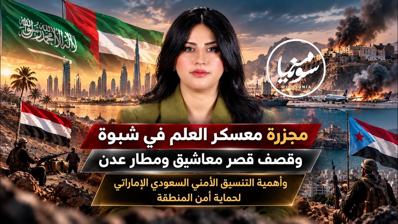  بعد مجزرة معسكر العلم في شبوة أهمية التنسيق الأمني السعودي والإماراتي لحماي