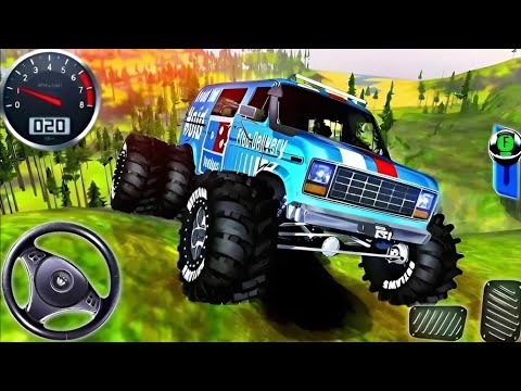 6x6 Offroad Monster Truck Simulator Game - Android Gameplay