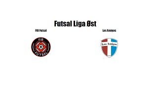 preview picture of video 'Futsal Liga Øst, sammendrag Los Amigos - FIB Futsal (4-1)'