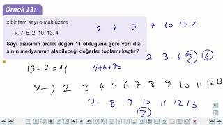 Eğitim Vadisi TYT Matematik 29.Föy Merkezi Eğilim Ölçüleri Grafik Türleri Konu Anlatım Videoları