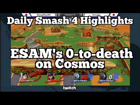 Daily Smash 4 Highlights: ESAM's 0-to-death on Cosmos