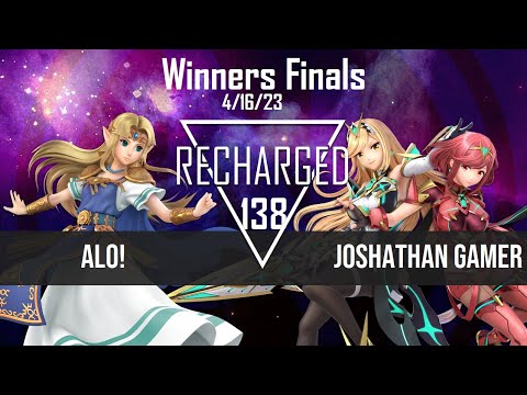 Recharged #138 Winners Finals - Alo! (Zelda) vs Joshathan Gamer (Pyra/Mythra) - SSBU Tournament